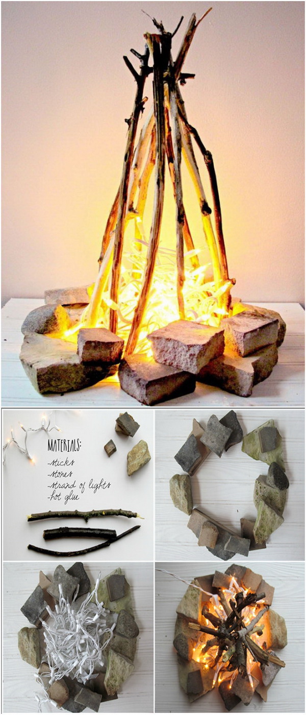 20 DIY Fire Pits For Your Backyard With Tutorials - Listing More DIY Flameless Fire Pit - 20 DIY Fire Pits For Your Backyard With Tutorials - Listing More