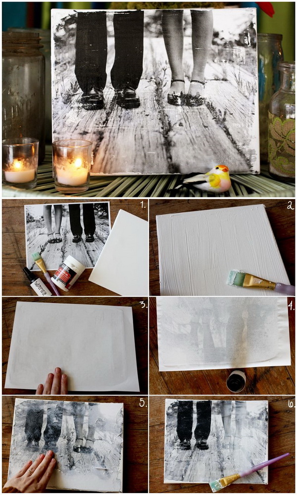 Awesome DIY Projects with Image Transfers Listing More