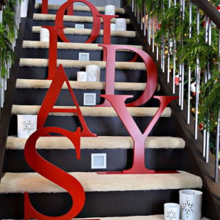 Christmas Staircase Decorations Archives Listing More